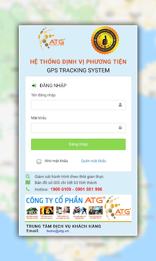 Android application ATGVN - Dinh Vi GPS ATG screenshort