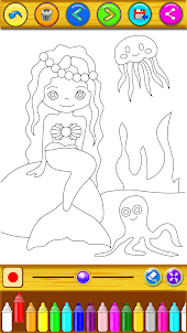 Little Mermaid Coloring Book