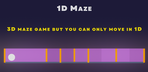 Android application 1D Maze screenshort