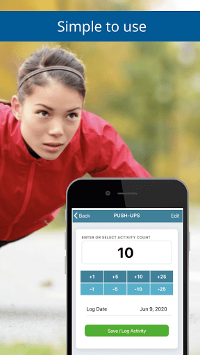 LogReps - Track Exercises Screen 2