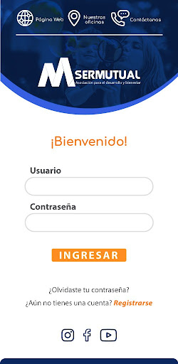Android application Sermutual screenshort