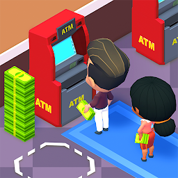 「Idle Bank Tycoon: お金王国、銀行経営ゲーム」のアイコン画像