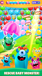Monster Rescue-Kids Bubble Pop