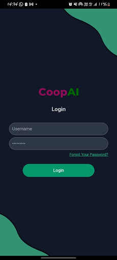 Android application CoopAI screenshort