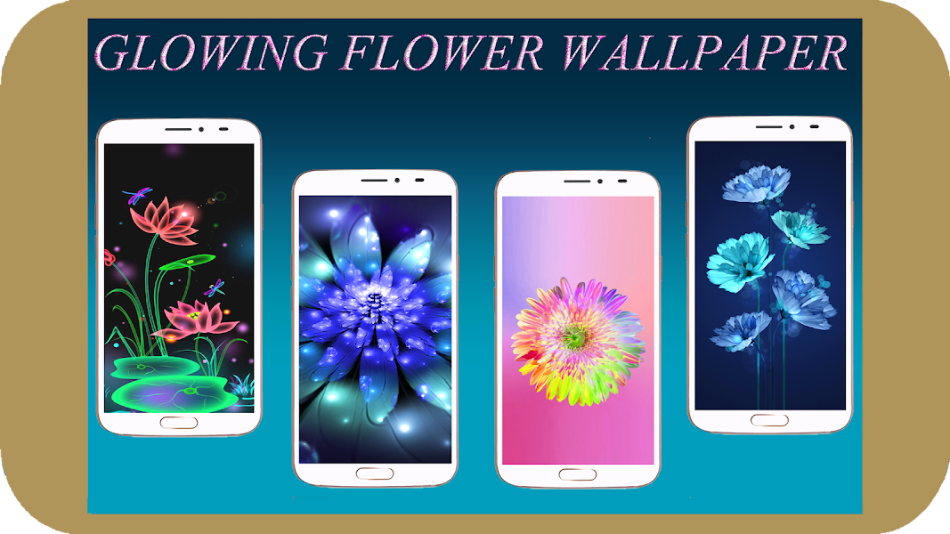  Glowing Flower Wallpaper 