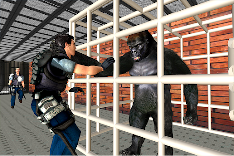 Gorilla Escape City Jail Survival 3.2 APK screenshots 1