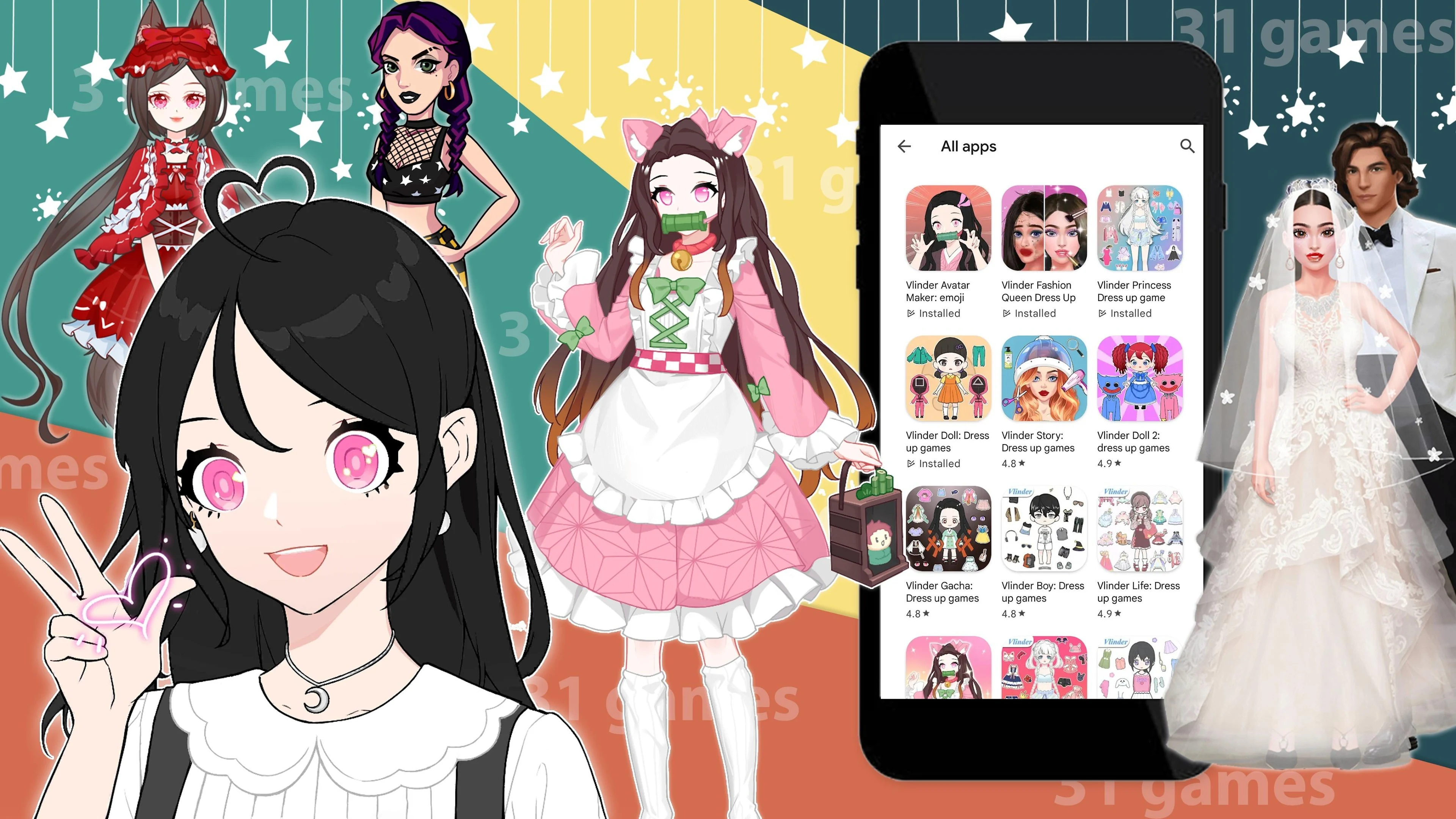 Anime Kawaii Dress Up Games - Apps on Google Play