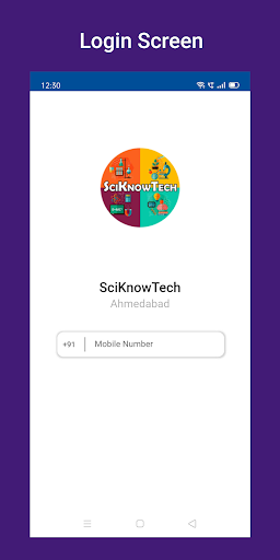 Android application SciKnowTech screenshort