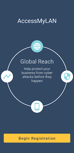 Android application AccessMyLAN screenshort