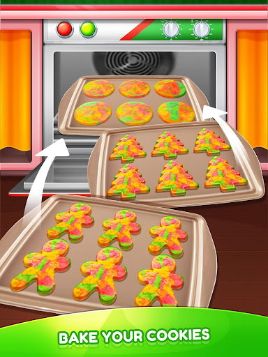 Christmas Unicorn Cookies & Gingerbread Maker Game screenshots 10