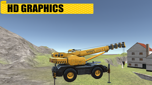 Crane and Tractor Simulation Game 1.6 screenshots 2