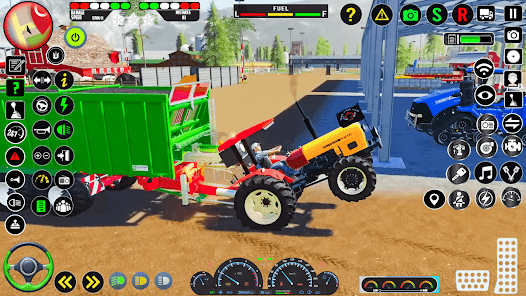 Captura de Pantalla 16 juegos tractores agricolas 3d android