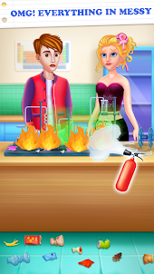 Fairy love story makeover game