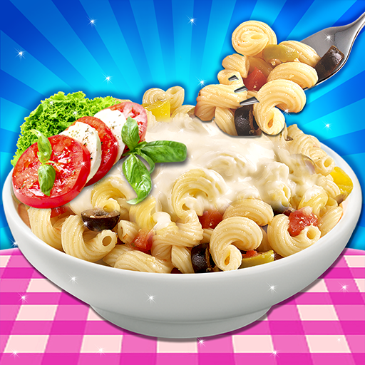 Mac and Cheese Maker Game logo