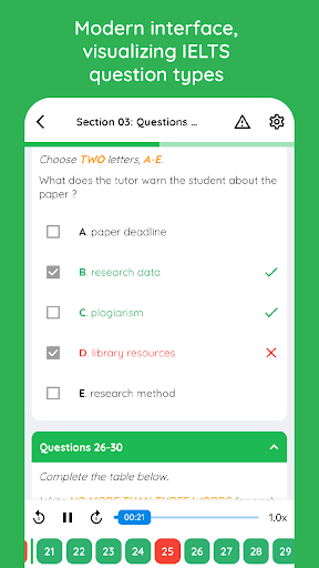 Android application Lingoland IELTS - Online Test screenshort