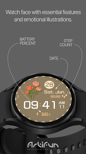 artifun.atsflower1.watchface screenshot 4