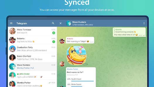 Telegram Mod APK 10.2.4 (Premium) Gallery 7