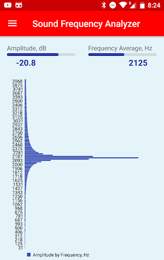 Sound Frequency Analyzer Screen 3