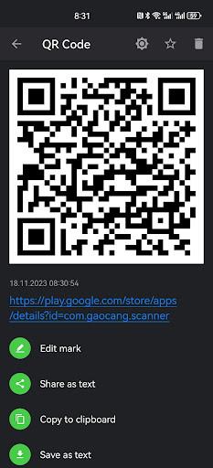 Screenshot of Super CodeReader