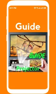 Hd video Projector wall Guide