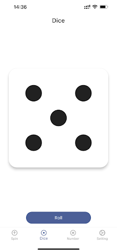 Random Dice - Spin The Wheel Screen 2