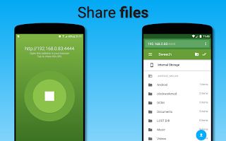 screenshot of Sweech - Wifi File Transfer