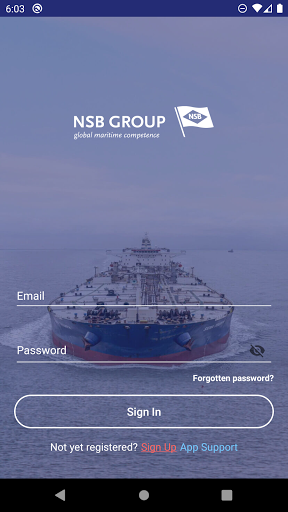 Android application Seafarer Portal (NSB) screenshort