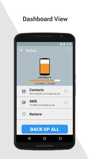 Android application Backup screenshort