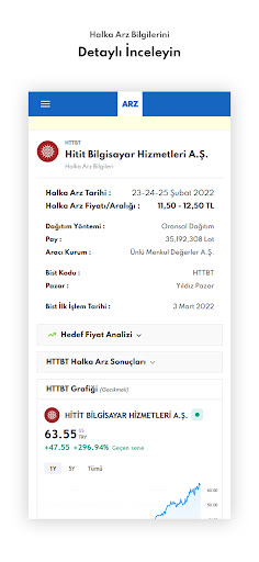 Android application HalkArz: IPO Calendar screenshort