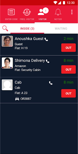 MyGate : Guard App Screen 3