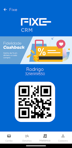 Fidelidade Fixe CRM Screen 2