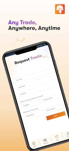 Tap A Tradie: Hire Tradesman Screen 2