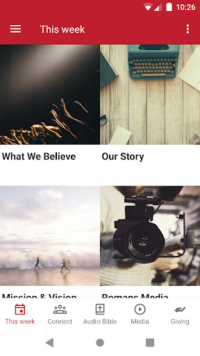 Android application Victorious Grace Church screenshort