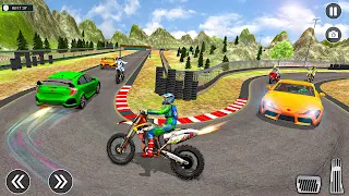 Sports Car vs Bike Racing - Screenshot 3