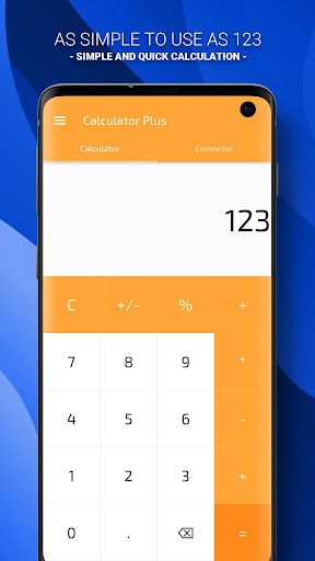 Calculator Plus Screen 2