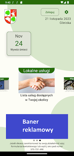 Android application Łopka screenshort