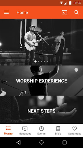 Android application CJCLife Church screenshort