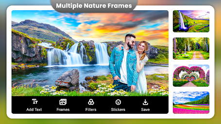 Nature Photo Frame Editing App