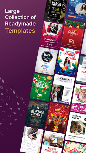Android application Poster Creator, Flyer Maker screenshort