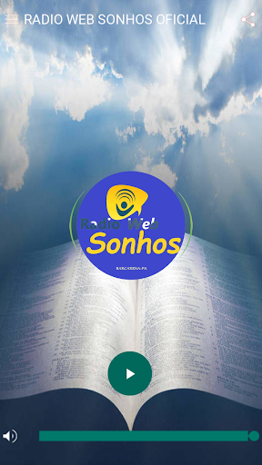 Android application Rádio Web Sonhos screenshort