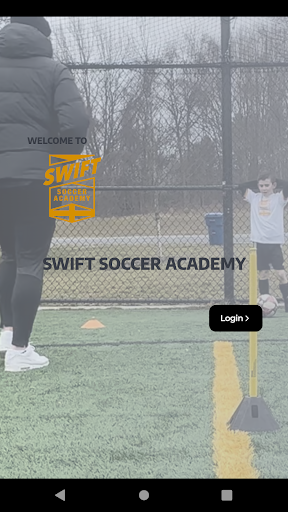 Android application Swift Soccer Academy screenshort