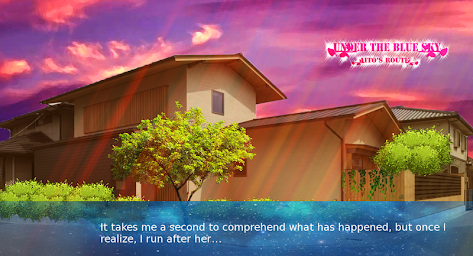 UNDER THE BLUE SKY OTOME LOVE STORY: AITO'S ROUTE