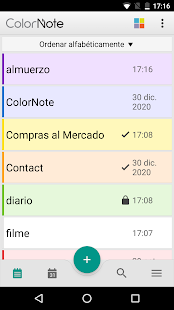 ColorNote Bloc de notas Notas Screenshot