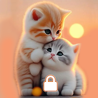 Экран блокировки телефона Kitty Cat - Pin Lock