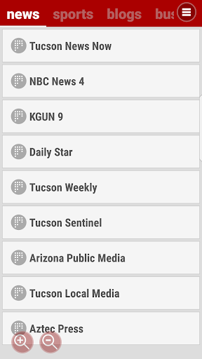 Android application My Tucson - News from Tucson screenshort