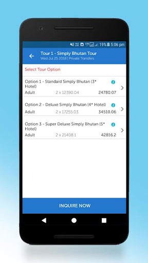 Bhutan Tours and Packages Screenshot