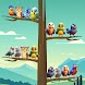 鳥 選別 色 パズル ゲーム 3D - Androidアプリ