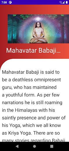 Mahavatar Babaji (Pro) Screen 2