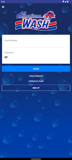 Android application All American Wash screenshort