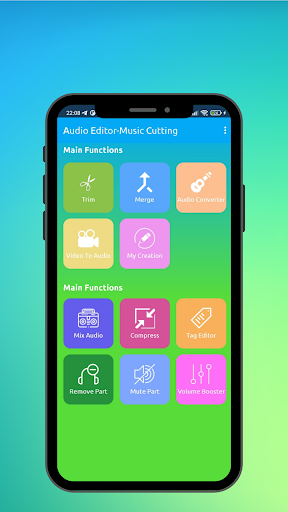 Android application Audio Cutter screenshort